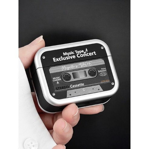 레트로 감성, 합리적인 가격, 네쎄시드 카세트테이프 에어팟 프로 2 케이스