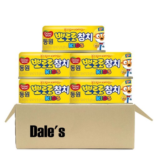 데일즈기획 동원 뽀로로 키즈 참치, 100g x 5개, 5개, 100g