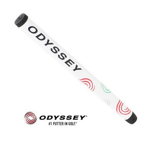 Odyssey 일본사양 오딧세이 스월 14AM 퍼터그립 SW-14AM, GN571467(그린/레드)