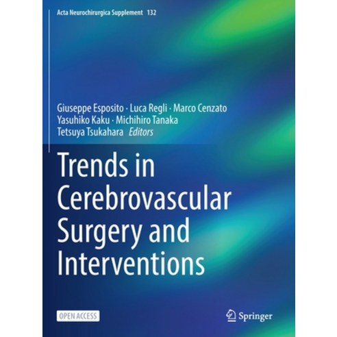 (영문도서) Trends in Cerebrovascular Surgery and Interventions Paperback, Springer, English, 9783030634551