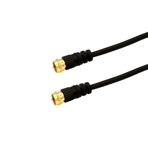 인네트 IN-RF020 나사형 3C- 2V 75옴 저손실 TV 안테나 동축 케이블 2M, IN-RF020 3C-2V 75옴 RF 동축 TV 안테나 케이블-2M, 1개