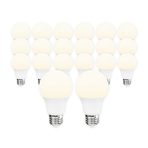 라인라이팅 LED 샤인 벌브 12w, 20개, 주백색