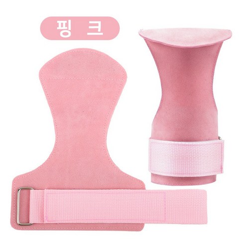 UPPERCUT 남녀공용 헬스 스트랩 리프팅 그립 손목보호대 풀업 데드리프트 역도 크로스핏, 1개, 핑크