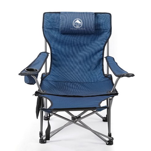 야외 접이식 의자 캠핑 휴대용 비치 벤치 안락 의자, 353 하늘 푸른 짧은 전체 천