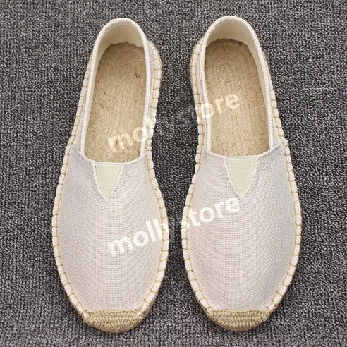 땀 걱정 없이 쾌적한 여름을! 린넨 에스파듀 슬립온으로 스타일과 편안함을 동시에!