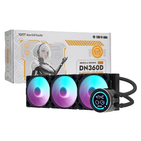 다크플래쉬 NEBULA DN-360D ARGB (블랙)