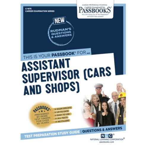 (영문도서) Assistant Supervisor (Cars and Shops) 1975 Paperback, Passbooks, English, 9781731819758