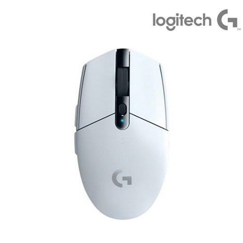 로지텍 G304 LIGHTSPEED 무선 게이밍 마우스 (화이트)