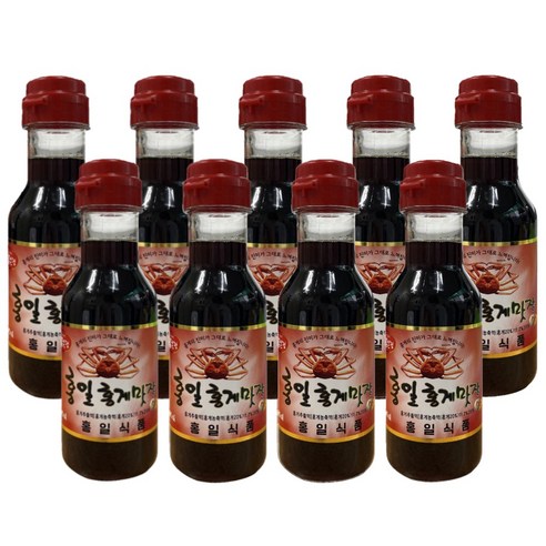 홍일식품 홍게맛장 소스, 소용량, 1인가구 홍게조미료