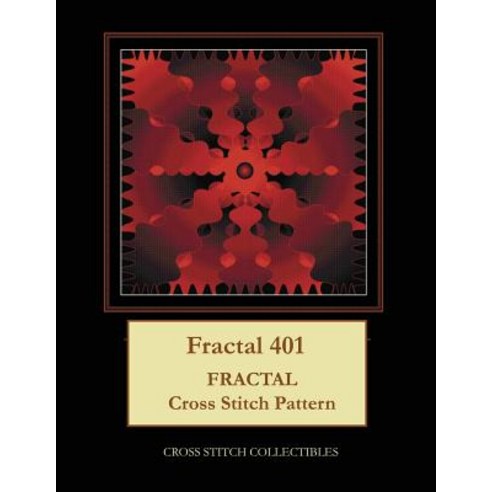 (영문도서) Fractal 401: Fractal Cross Stitch Pattern Paperback, Independently Published, English, 9781074504038