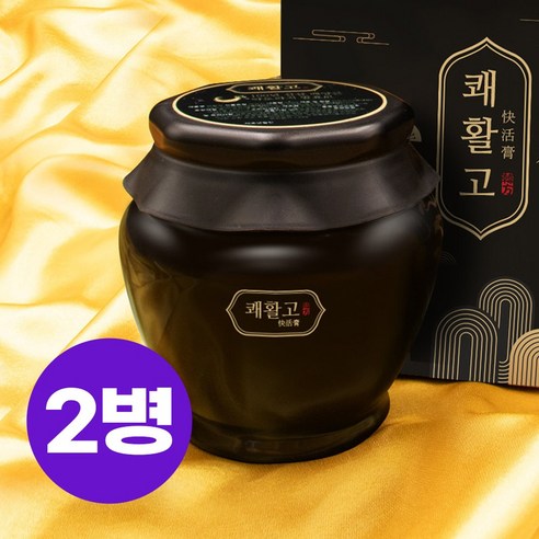 100년 산삼 듬뿍 갈아넣은 도라지청 산삼청 쾌활고, 2개, 550g