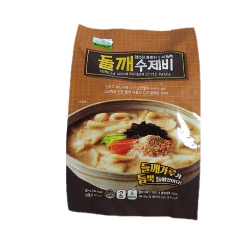 칠갑 들깨 수제비435g, 1개, 435g