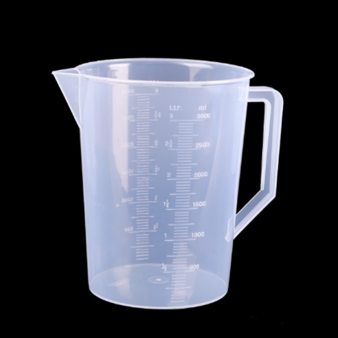 27리빙 튼튼한 플라스틱 비커, 3L 1개