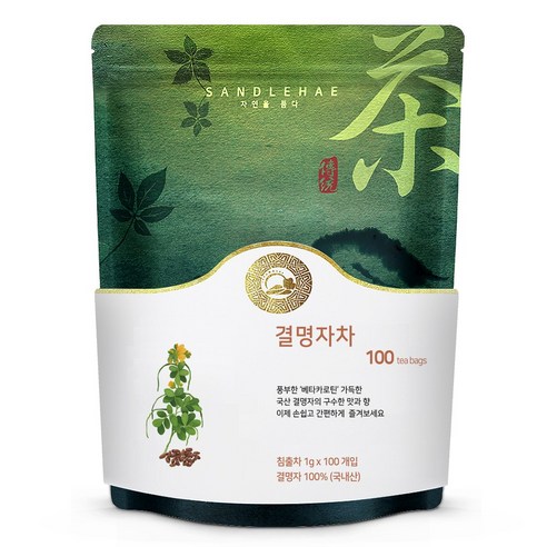 국산 결명자차 티백, 1g, 1개, 100개입