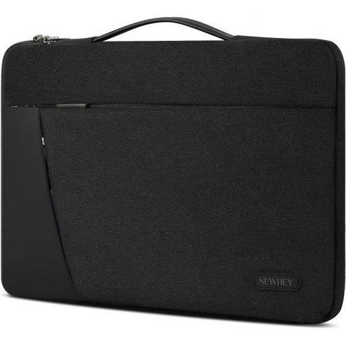 노트북 파우치 케이스 1314인치 방수 내구성 충격방지 360 보호가방 13인치 맥북 프로 에어 HP ASUS 에이서 델 Mac 레노버 컴퓨터, Black, 13-14 inch, Black