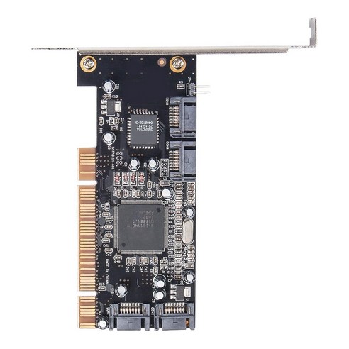 4 포트 PCI SATA RAID 컨트롤러 내부 확장 카드 어댑터 PCI ~ SATA 어댑터 변환기 SIL3114 칩셋, 보여진 바와 같이, 하나
