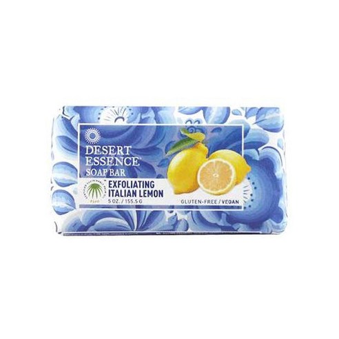 Desert Essence 솝 바 익스폴리에이팅 이탈리안 레몬, 155.5g, 1개