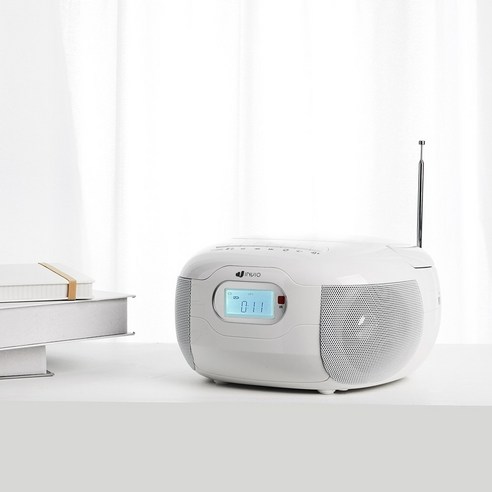 인비오 블루투스 CD 재생기, CD-700BT, 화이트
