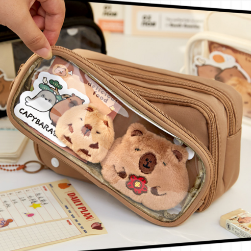 나만의 카피바라 필통으로 특별한 일상을 디자인하세요!
