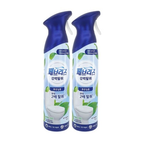페브리즈 에어 공기탈취제 화장실용 165g 프레시 가든 2ea, 2개