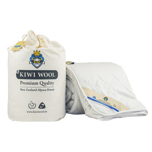 눅눅함 없는 뽀송한 아침, 뉴질랜드 알파카 이불로 시작하세요.