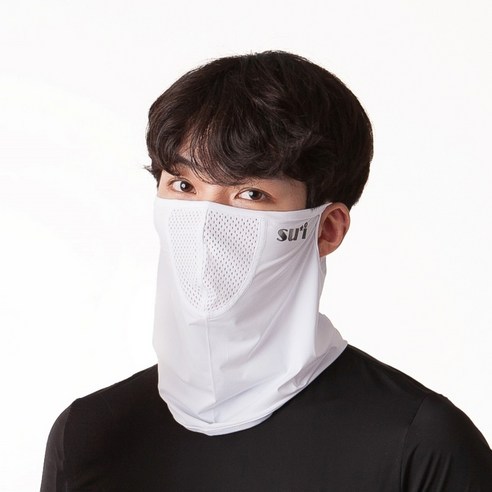 얼굴 햇빛가리개 스포츠 E형 마스크, E-1 화이트
