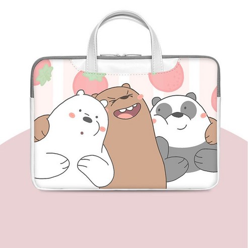노트북가방 16인치노트북파우치/가방 대용량 노트북 수납 가방 아이패드파우치 12/13/14/15/16.1/17.3인치 노트북 가방 캐릭터, ZL 29