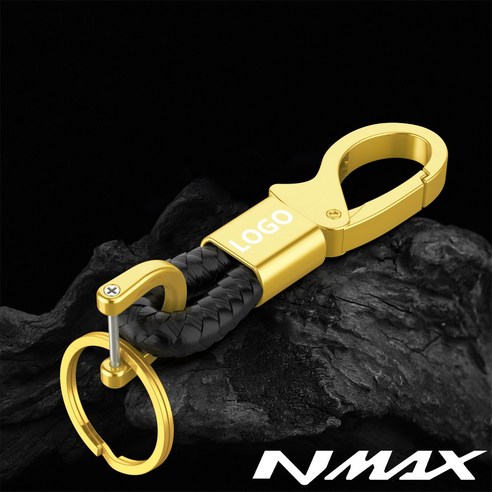 NMAX 아연 합금 키체인, black