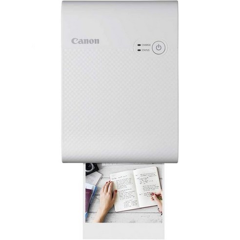 Canon SELPHY QX10 Portable Square Photo Printer for iPhone or Android Black, White_Printer