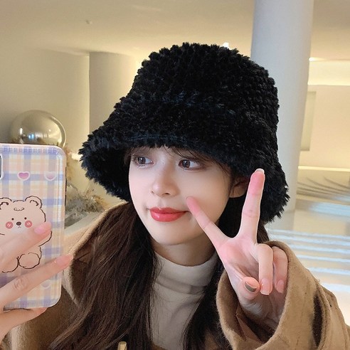 비니 여 겨울 비니 기모 기모 여성 산모 겨울 라이딩 풀오버 귀달이 면모자