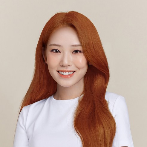 모발 건강을 지키는 선셋 코랄 브라운 염색제