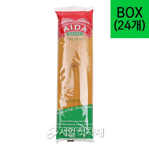 [AIDA] 스파게티 면 BOX X24개 리뷰후기