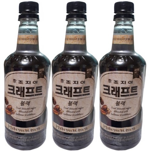 대용량 조지아 크래프트 블랙 800ml, 3개 세트