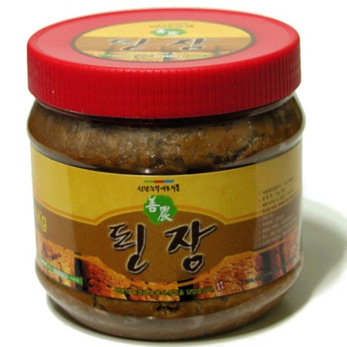 농선 5년숙성 조선 간장900ml+전통 된장 1Kg(무료배송 세트), 2세트, 1kg