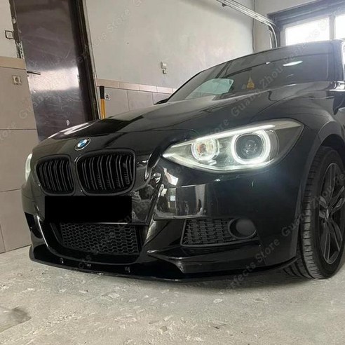 BMW 1 시리즈 F20 F21 M-Pack M118i M120i M135i M140i 모델에 완벽한 차량 앞 범퍼 립 스플리터와 스포일러