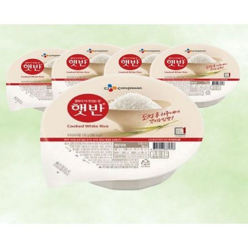 햇반 백미 즉석밥 205 200 210 195 190g, 24개