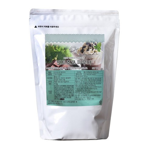 웰루츠 민트초코 파우더 1kg, 1개, 1개, 1개