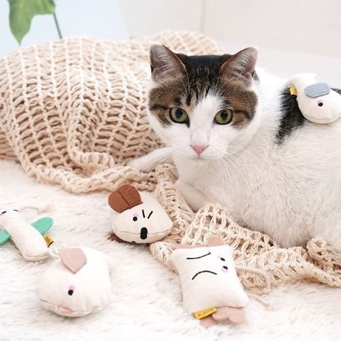 퓨리티 캣닢 인형 쿠션으로 당신의 고양이에게 행복을 선물하세요!