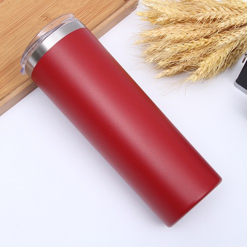 스테인레스 스틸 컵 컬러 자동차 컵 자동차 진공 단열 컵, 빨간색, {"사이즈":"30oz"}