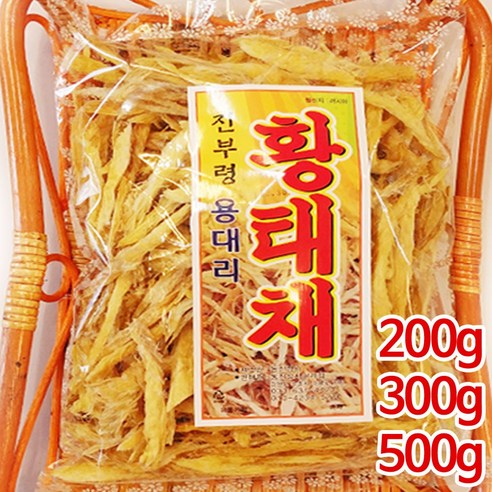 장스토어 정품 용대리 황태채 200g 300g 500g 황태, 1봉지, 황태채 500g, 1개