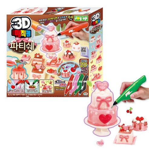 3D매직펜 파티쉐(4색), 단품, 1개