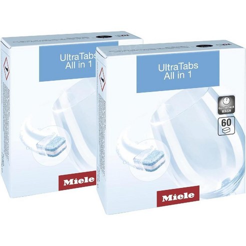 Miele UltraTabs All in 1 식기세척기 클리닝 세척제 120개