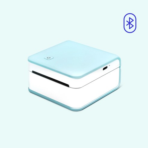 라벨터치 블루투스 라벨기 샌디마로 모바일 사진출력 라벨 프린터 스티커 라벨링, 핑크, 1개, 핑크