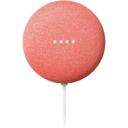Google 어시스턴트가 탑재된 Nest Mini 2세대 스마트 스피커 Charche 1636573, Coral