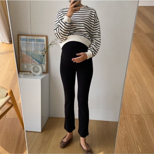 "편안함"과 "스타일" 모두 잡았다! 임산부 필수템, 메르모던 부츠컷 레깅스 솔직 후기 메르모던