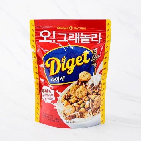 겨울철 오리온농협 오그래놀라 다이제, 300g, 1개 식품