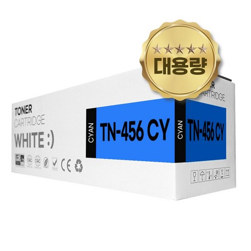 브라더 TN-456 호환 토너 HL-L8360CDW MFC-L8900CDW, 파랑, 1개