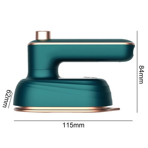무선 스팀 다리미 핸디형 여행용 전문 미니 핸드 헬드 습식 건식 핫 28 28, 우리 녹색