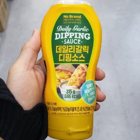 노브랜드 데일리 갈릭 디핑소스 315g, 2개