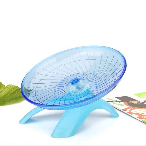 카르노 햄스터용 스마트 크리스탈 휠 쳇바퀴 18cm, 스카이 블루, 1개